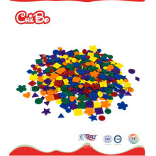 Brinquedos educativos, botão de plástico (CB-ED023-Y)